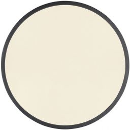 Globo Lighting Lucena plafon 1x28W LED czarny mat/biały opalizowany 12368-30