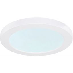 Globo Lighting Lasse plafon 1x18W LED biały/biały opalizowany 12379-18W