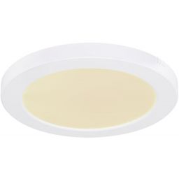 Globo Lighting Lasse plafon 1x18W LED biały/biały opalizowany 12379-18W