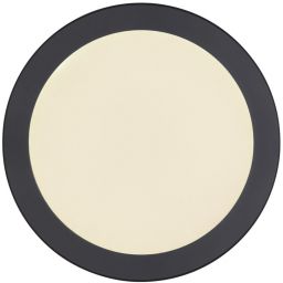 Globo Lighting Lasse plafon 1x24W LED czarny/biały opalizowany 12379-24B