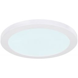 Globo Lighting Lasse plafon 1x24W LED biały/biały opalizowany 12379-24W