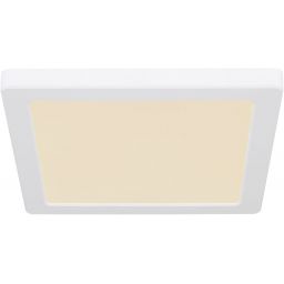 Globo Lighting Lasse plafon 1x18W LED biały/biały opalizowany 12380-18W