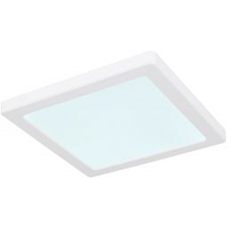 Globo Lighting Lasse plafon 1x18W LED biały/biały opalizowany 12380-18W