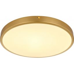 Globo Lighting Tibey plafon 1x22W mosiądz mat 12381-22