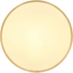 Globo Lighting Tibey plafon 1x22W mosiądz mat 12381-22