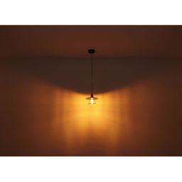 Globo Lighting Viejo lampa wisząca 1x60W czarny mat/miedziany 15086BH1