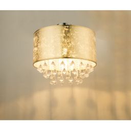 Globo Lighting Amy lampa podsufitowa 1x60W złota 15187D3
