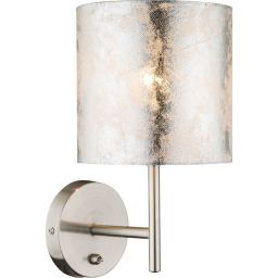 Globo Lighting Amy I kinkiet 1x40W srebrny 15188W