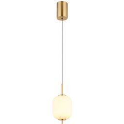 Globo Lighting Ewald lampa wisząca 1x7 W mosiądz 15217H