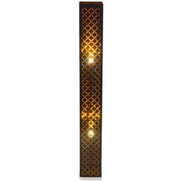 Globo Lighting Clarke lampa stojąca 2x40W czarna/złota 15229S2