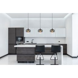 Globo Lighting Maxy lampa wisząca 1x40W czarny mat/szkło dymne 15548H1