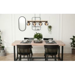 Globo Lighting Conni lampa wisząca 4x25 W czarna 15569-4H