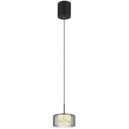 Globo Lighting Fogsy lampa wisząca 1x6 W czarna 15634