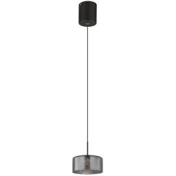 Globo Lighting Fogsy lampa wisząca 1x6 W czarna 15634