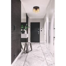 Globo Lighting Backey lampa podsufitowa 3x40W czarny mat/przydymiony 15799-3D