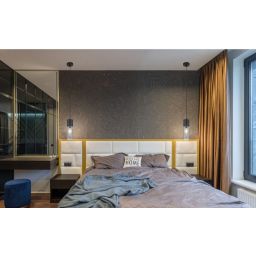 Globo Lighting Annika lampa wisząca 1x25W czarny mat/szkło przydymione 21000HB