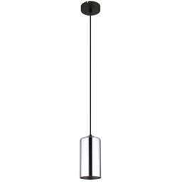 Globo Lighting Olly lampa wisząca 1x25W czarny mat/przydymiony 21002H
