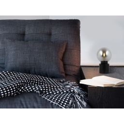 Globo Lighting Marka lampa stołowa 1x25W czarny mat/przydymiony 21003B