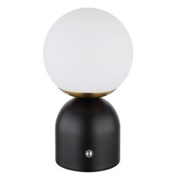 Globo Lighting Julsy lampa stołowa 1x2,5W LED czarny mat/mosiądz mat 21006S