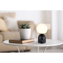 Globo Lighting Julsy lampa stołowa 1x2,5W LED czarny mat/mosiądz mat 21006S