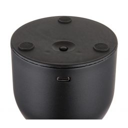 Globo Lighting Julsy lampa stołowa 1x2,5W LED czarny mat/przezroczysty 21007S