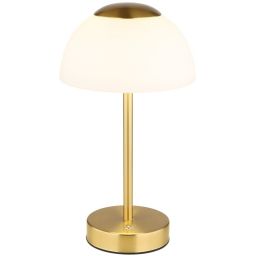 Globo Lighting Sarima lampa stołowa 1x2,5 W mosiądz 21014M