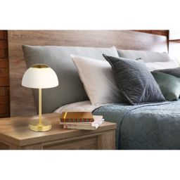 Globo Lighting Sarima lampa stołowa 1x2,5 W mosiądz 21014M