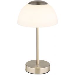 Globo Lighting Sarima lampa stołowa 1x2,5 W nikiel 21014N