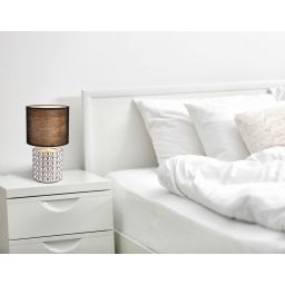 Globo Lighting Valentino lampa stołowa 1x40W srebrny/czarny 21626C