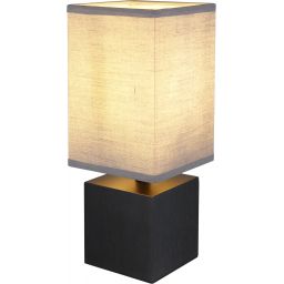 Globo Lighting Valentino lampa stołowa 1x7W czarny/antracyt 21628A