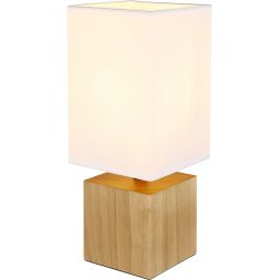 Globo Lighting Valentino lampa stołowa 1x40 W biała 21628W