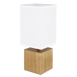 Globo Lighting Valentino lampa stołowa 1x40 W biała 21628W