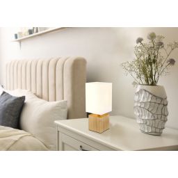 Globo Lighting Valentino lampa stołowa 1x40 W biała 21628W