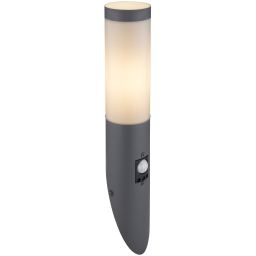 Globo Lighting Boston kinkiet zewnętrzny 1x30W antracyt/opal 3157AS