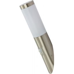 Globo Lighting Boston kinkiet zewnętrzny 1x23W stal nierdzewna/opal 3157S