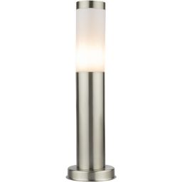 Globo Lighting Boston lampa stojąca zewnętrzna 1x15W stal nierdzewna/opal 3158