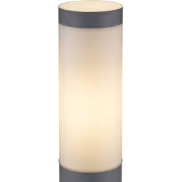 Globo Lighting Boston lampa stojąca zewnętrzna 1x30W antracyt/opal 3158A