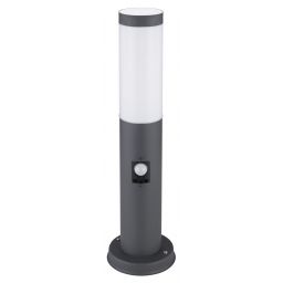 Globo Lighting Boston lampa stojąca zewnętrzna 1x30W antracyt/opal 3158AS