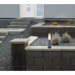 Globo Lighting Boston lampa stojąca zewnętrzna 1x30W antracyt/opal 3158AS