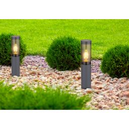 Globo Lighting Boston lampa stojąca zewnętrzna 1x15W antracyt 3158SA