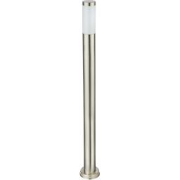 Globo Lighting Boston lampa stojąca zewnętrzna 3x60W stal nierdzewna/opal 3159-3