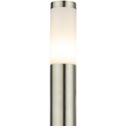 Globo Lighting Boston lampa stojąca zewnętrzna 3x60W stal nierdzewna/opal 3159-3