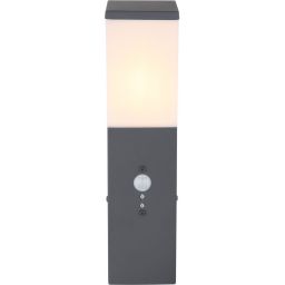 Globo Lighting Herri kinkiet zewnętrzny 1x15W antracyt/opal 31730S