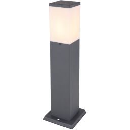 Globo Lighting Herri lampa stojąca zewnętrzna 1x15W antracyt/opal 31731