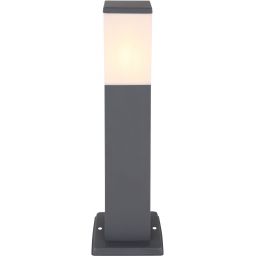 Globo Lighting Herri lampa stojąca zewnętrzna 1x15W antracyt/opal 31731