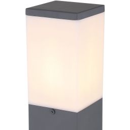 Globo Lighting Herri lampa stojąca zewnętrzna 1x15W antracyt/opal 31731