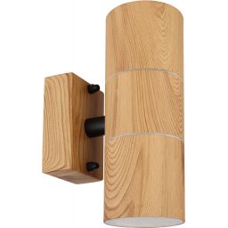 Globo Lighting Style kinkiet zewnętrzny 2x35W drewno 3201-2W