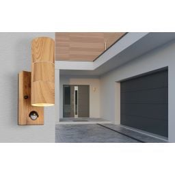 Globo Lighting Style kinkiet zewnętrzny 2x35W drewno 3201-2WS