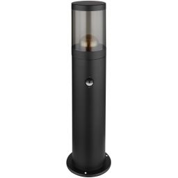 Globo Lighting Xeloo lampa stojąca zewnętrzna 1x60W czarny mat/przydymiony 32015BSS