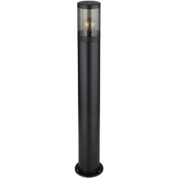 Globo Lighting Xeloo lampa stojąca zewnętrzna 1x60W czarny mat/przydymiony 32016BS